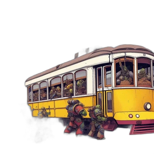 weapon, car, robot, concept art transparent PNG cut-out