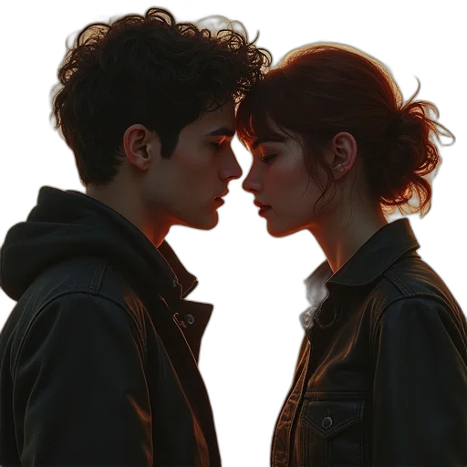 jacket, face, mask, photorealistic transparent PNG cut-out