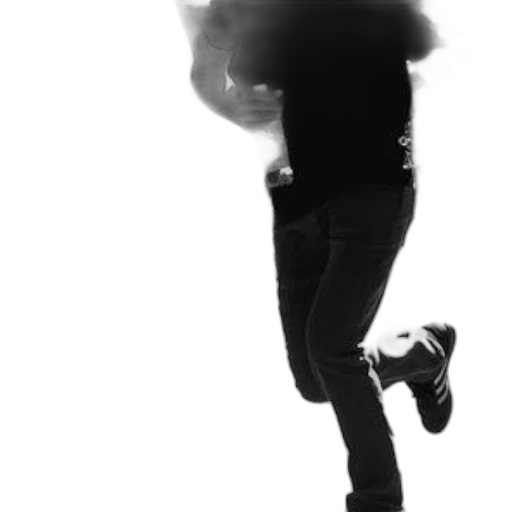jacket, staff, creature, mask transparent PNG cut-out