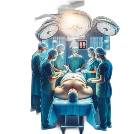 robot, concept art, team, surgeons transparent PNG cut-out