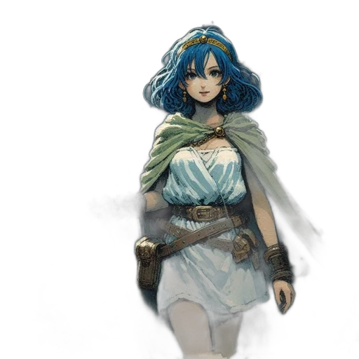 dress, sword, weapon, staff transparent PNG cut-out
