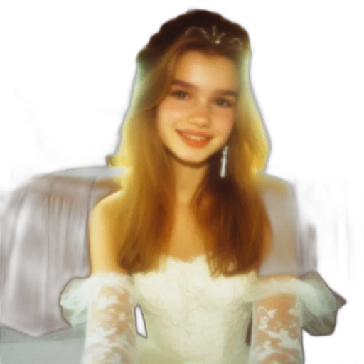 dress, face, crown, jewelry transparent PNG cut-out