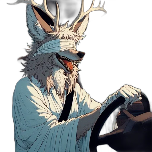 mask, animal, staff, creature transparent PNG cut-out