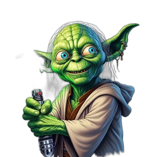 staff, face, weapon, fantasy art transparent PNG cut-out
