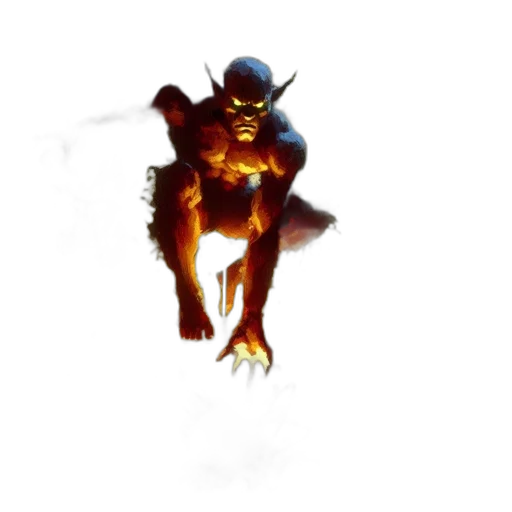 creature, robot, mask, dragon transparent PNG cut-out