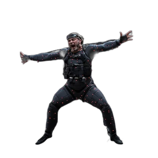 creature, staff, robot, weapon transparent PNG cut-out