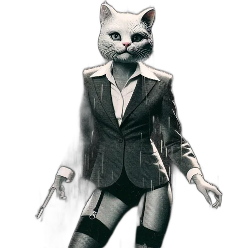 staff, animal, mask, jacket transparent PNG cut-out