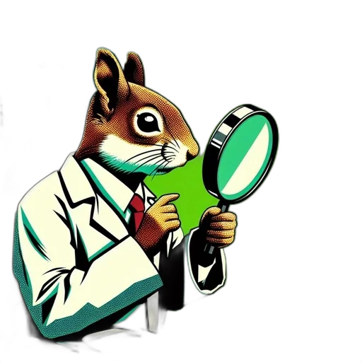 staff, concept art, cartoon, squirrel transparent PNG cut-out