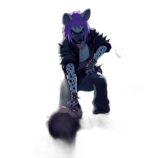 dragon, staff, creature, mask transparent PNG cut-out