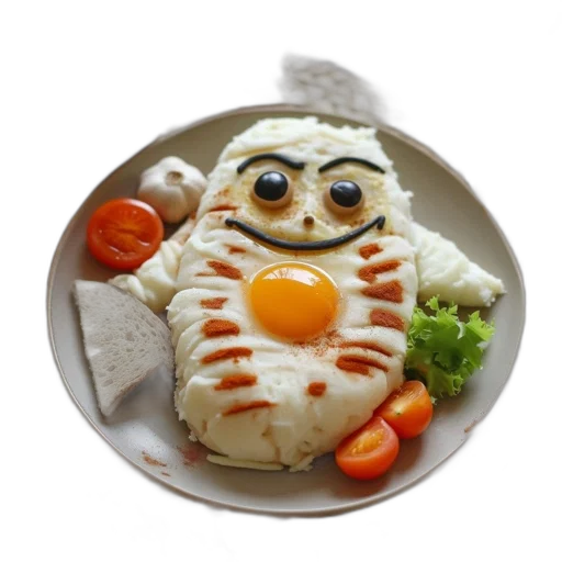 food, animal, face, robot transparent PNG cut-out