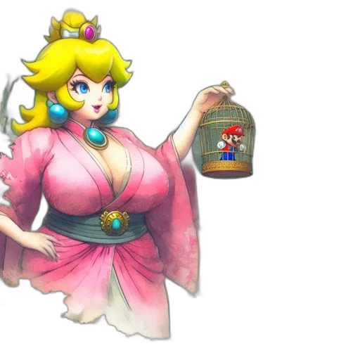 dress, bottle, concept art, vaporwave transparent PNG cut-out