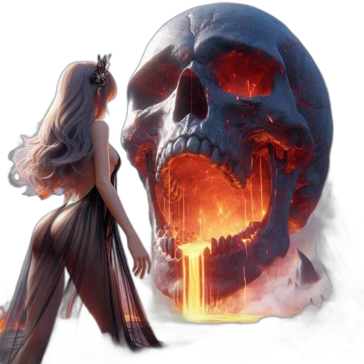 concept art, fantasy art, comic book art, photorealistic transparent PNG cut-out