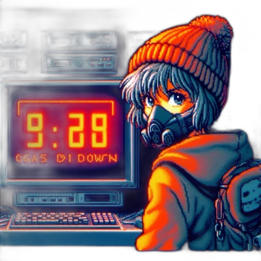 jacket, robot, cyberpunk, vaporwave transparent PNG cut-out