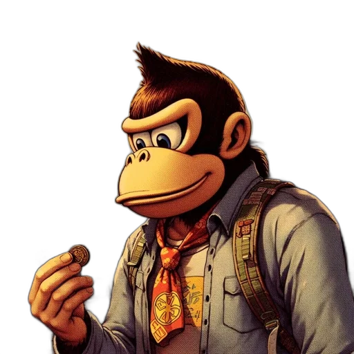 animal, jacket, face, staff transparent PNG cut-out