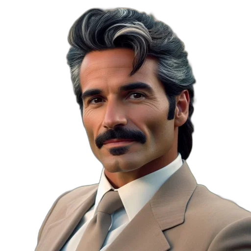 hair, face, staff, animal transparent PNG cut-out