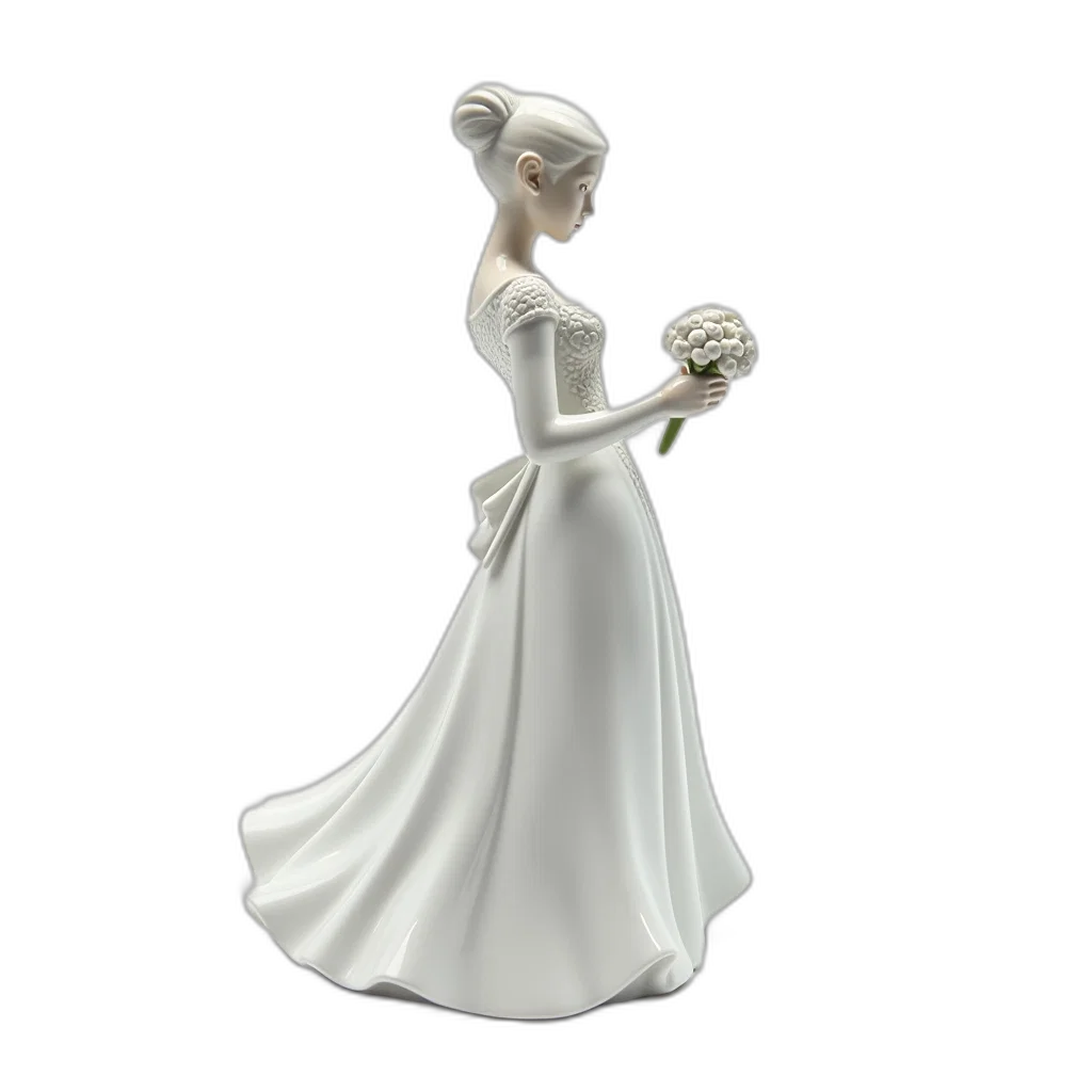 dress, jewelry, crown, staff transparent PNG cut-out