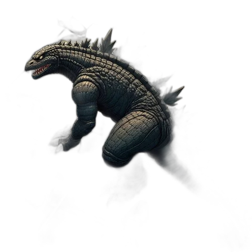 dragon, creature, animal, staff transparent PNG cut-out