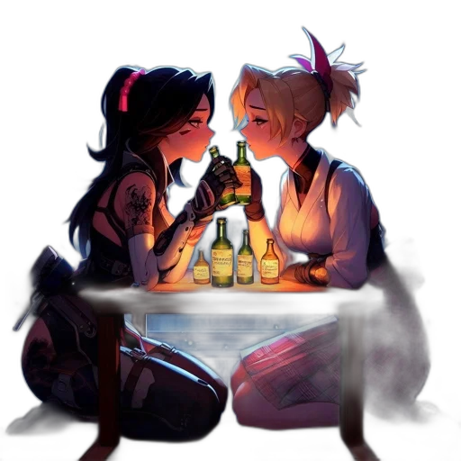 bottle, food, concept art, pixel art transparent PNG cut-out