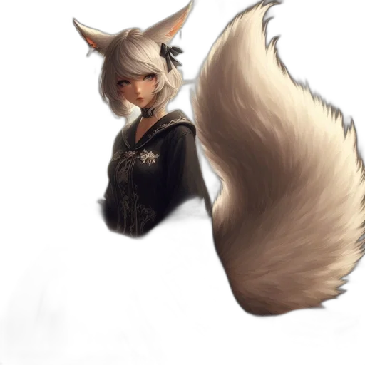 staff, hair, dragon, animal transparent PNG cut-out
