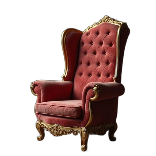 furniture, crown, jewelry, staff transparent PNG cut-out