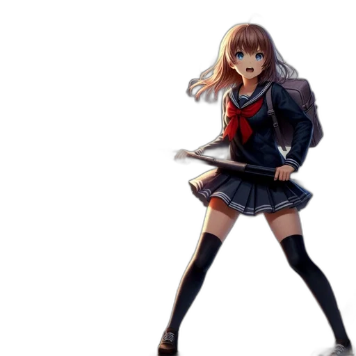 jacket, weapon, staff, sword transparent PNG cut-out