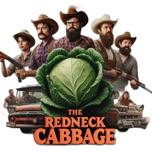 concept art, promotional, poster, redneck transparent PNG cut-out