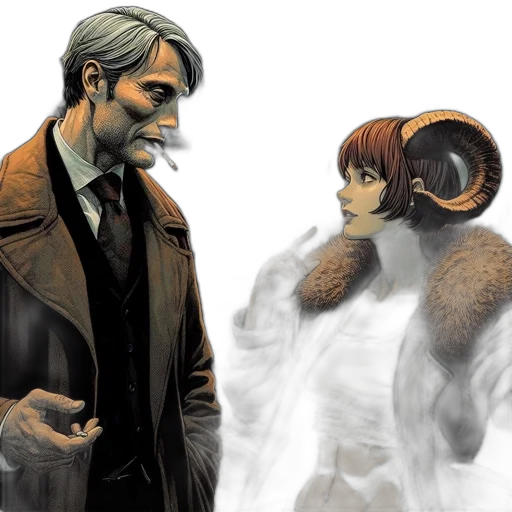 jacket, comic book art, concept art, fantasy art transparent PNG cut-out