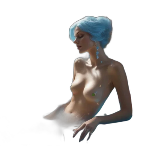 jewelry, dress, crown, creature transparent PNG cut-out