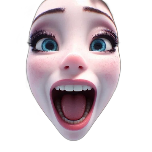 face, mask, creature, robot transparent PNG cut-out