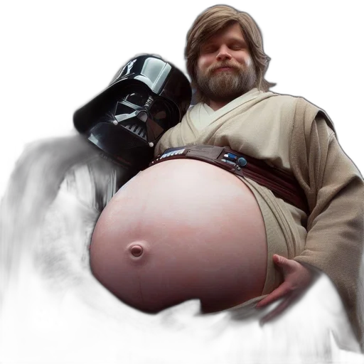 concept art, photorealistic, darth, vader transparent PNG cut-out