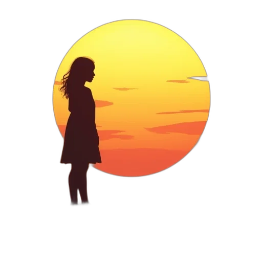 dress, umbrella, jacket, face transparent PNG cut-out