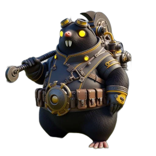 animal, creature, robot, weapon transparent PNG cut-out