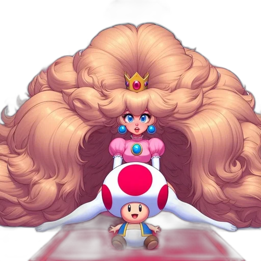 crown, hair, hat, dress transparent PNG cut-out