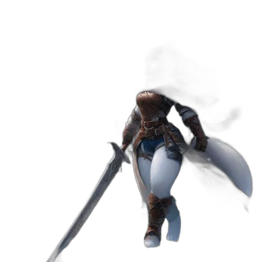 sword, weapon, dragon, staff transparent PNG cut-out