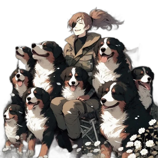 animal, staff, concept art, pixel art transparent PNG cut-out