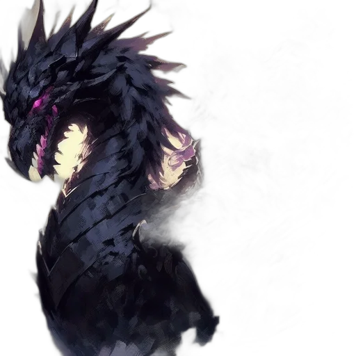 dragon, creature, animal, mask transparent PNG cut-out