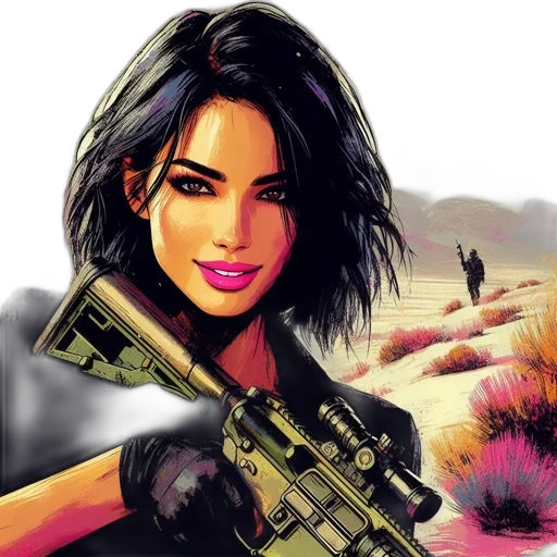 weapon, comic book art, photorealistic, concept art transparent PNG cut-out