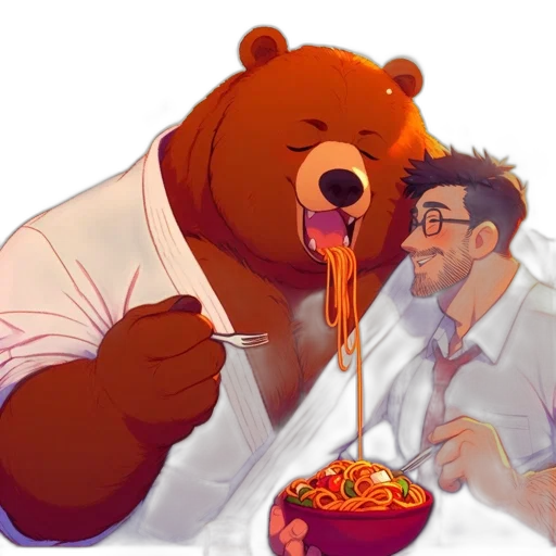 food, concept art, pixel art, cartoon transparent PNG cut-out