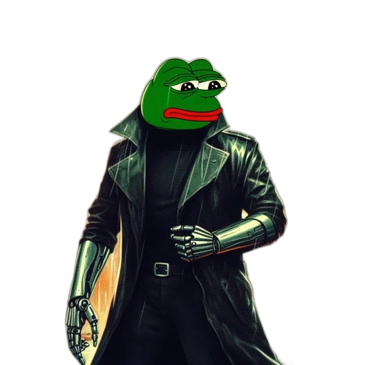 jacket, mask, weapon, staff transparent PNG cut-out