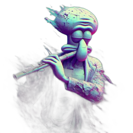 staff, robot, creature, dragon transparent PNG cut-out