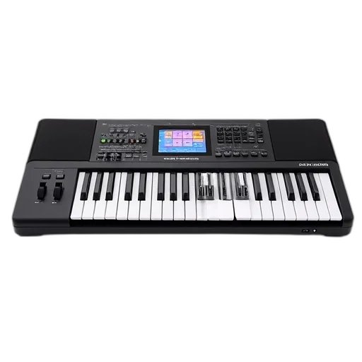 black, electronic, keyboard, white transparent PNG cut-out