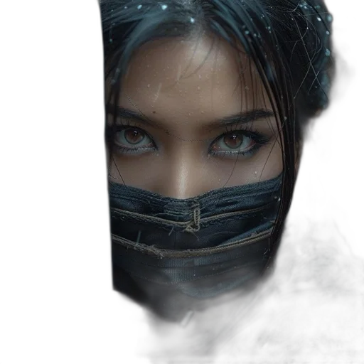 mask, face, weapon, sword transparent PNG cut-out