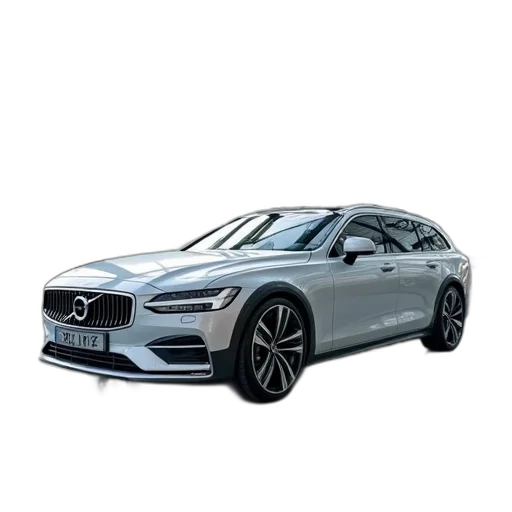 car, 3d render, photorealistic, silver transparent PNG cut-out