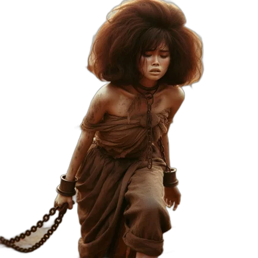 hair, staff, creature, concept art transparent PNG cut-out