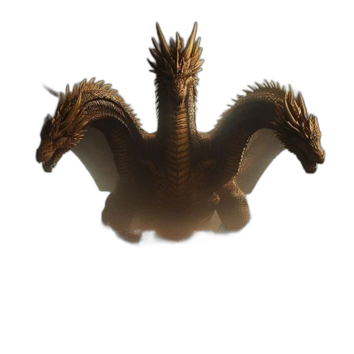 dragon, creature, animal, crown transparent PNG cut-out