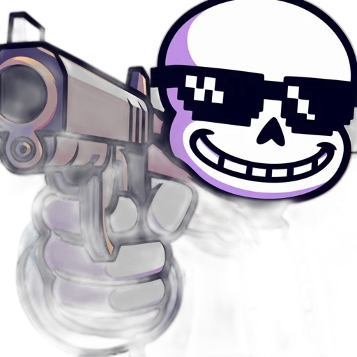 weapon, staff, mask, robot transparent PNG cut-out