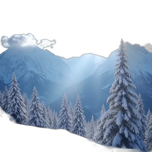 tree, photorealistic, 3d render, concept art transparent PNG cut-out
