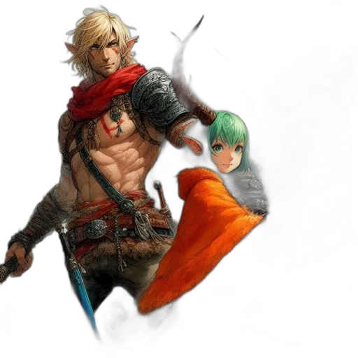 sword, weapon, concept art, fantasy art transparent PNG cut-out