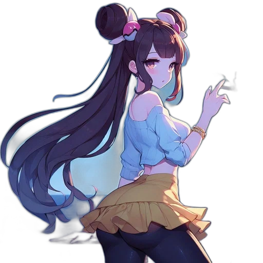 staff, weapon, jacket, dress transparent PNG cut-out