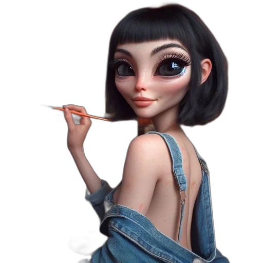 dress, jacket, jewelry, robot transparent PNG cut-out